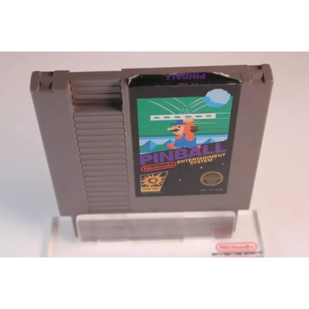 Pinball (Nintendo Entertainment System, 1985) Authentic, game cart only, tested
